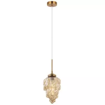Светильник подвесной Cream 1xE27 40Вт, размер 18x18x48-150 см, цвет бронза