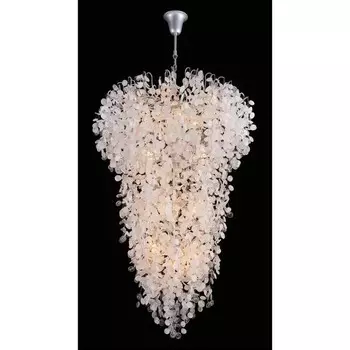 Светильник подвесной Crystal Lux, Barcelona 1161/233, G9, 33х40 Вт, 190х120х120 см, цвет серебро