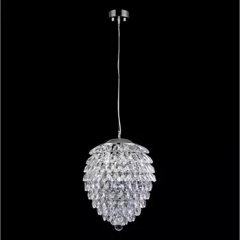 Светильник подвесной Crystal Lux, Charme 1373/206, G9, 6х40 Вт, 43х30х30 см, цвет хром