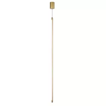 Светильник подвесной Crystal Lux, Clt 035 1400/221, LED,15 Вт, 98,7х24х5 см, цвет золотой