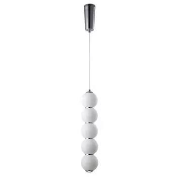 Светильник подвесной Crystal Lux, Desi 0470/205, LED, 1х16 Вт, 49,6х10х10 см, цвет хром