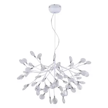 Светильник подвесной Crystal Lux, Evita 1691/263, G4, 63х1 Вт, 72х98х98 см, цвет белый