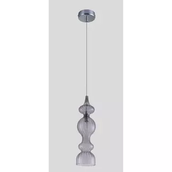 Светильник подвесной Crystal Lux, Iris 2071/201, E14, 1х60 Вт, 47х13х13 см, цвет хром
