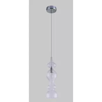 Светильник подвесной Crystal Lux, Iris 2072/201, E14, 1х60 Вт, 47х13х13 см, цвет хром