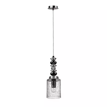 Светильник подвесной Crystal Lux, Mateo 2400/201, E27, 1х60 Вт, 35х12х12 см, цвет хром
