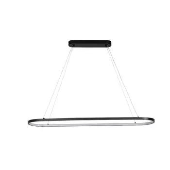 Светильник подвесной Crystal Lux, Proximo 3530/242, LED, 1х42 Вт, 5х110х26 см, цвет чёрный