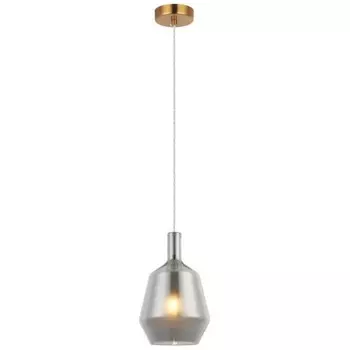 Светильник подвесной Еladin 1xЕ27 40Вт, размер 16x16x29,5-179 см, цвет бронза