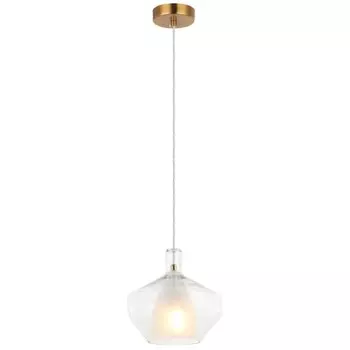 Светильник подвесной Еladin 1xЕ27 40Вт, размер 20x20x22,5-172 см, цвет бронза