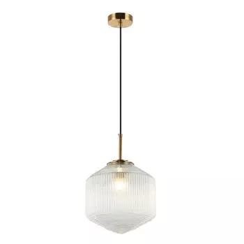 Светильник подвесной Elton 1xE27 40Вт, размер 25x25x36-150 см, цвет бронза