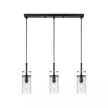 Светильник подвесной Escada, 10191/3S. 3х40Вт, E14, 540х80х810 мм, цвет черный
