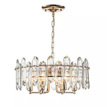 Светильник подвесной Escada, 2111/6S Gold. 6х40Вт, E14, 430х430х500 мм, цвет золото