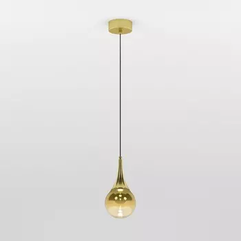 Светильник подвесной Eurosvet Adour 50256/1 LED, 5 Вт, 4000К, 220Лм, 100х100 мм, цвет латунь