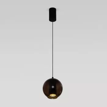 Светильник подвесной Eurosvet Cobble 50258/1 LED, 6 Вт, 4000К, 429Лм, 150х150 мм, цвет чёрный, шоколад