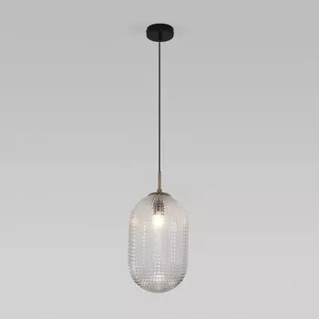 Светильник подвесной Eurosvet Gem 50261/1, E27, 1х60Вт, 200х200 мм, цвет чёрный