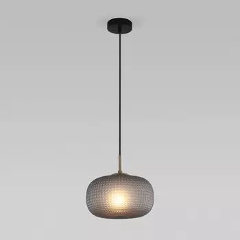 Светильник подвесной Eurosvet Gem 50262/1, E27, 1х60Вт, 250х250 мм, цвет чёрный