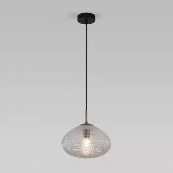 Светильник подвесной Eurosvet Gem 50263/1, E27, 1х60Вт, 250х250 мм, цвет чёрный