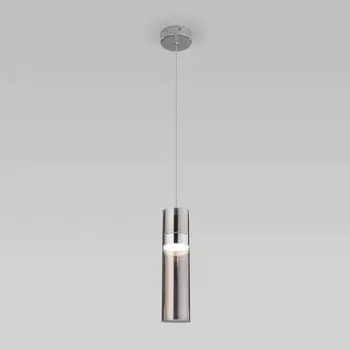 Светильник подвесной Eurosvet Lumen 50244/1 LED, 12 Вт, 4200К, 594Лм, 80х80 мм, цвет хром