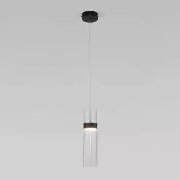Светильник подвесной Eurosvet Lumen 50244/1 LED, 12 Вт, 4200К, 594Лм, 80х80 мм, цвет чёрный