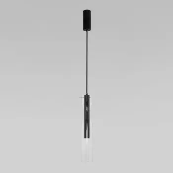 Светильник подвесной Eurosvet Swan 50253/1 LED, 12 Вт, 4000К, 1018Лм, 460х80 мм, цвет чёрный