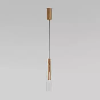 Светильник подвесной Eurosvet Swan 50254/1 LED, 5 Вт, 4000К, 355Лм, 360х60 мм, цвет латунь