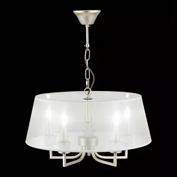 Светильник подвесной Evoluce. SLE107513-05. Manila. 5х40 Вт, E14, 50х50х70 см, цвет золотистый