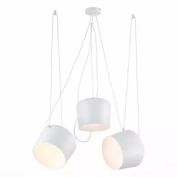 Светильник подвесной Evoluce. SLE120653-03. Trieste. 3х40 Вт, E27, 200 см, цвет белый