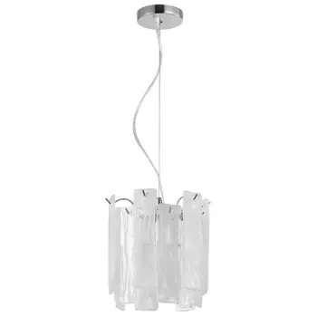 Светильник подвесной Glowice 2xE14 40Вт, размер 20x20x40-100 см, цвет хром