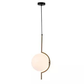 Светильник подвесной Indigo, 11015/1P Black. 1х40Вт, E27, 275х250х685/2220 мм, цвет матовый белый