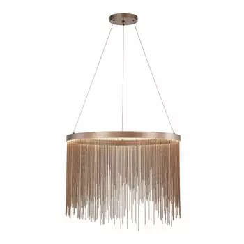 Светильник подвесной Indigo, 11037/A/1P Brown. 1х37Вт, LED, 4070Лм, 3000-6000К, пульт ИК, 600х600х375/1500 мм