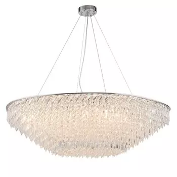 Светильник подвесной Indigo, 12028/16PL Chrome. 16х40Вт, G9, 1010х1010х295/1090 мм