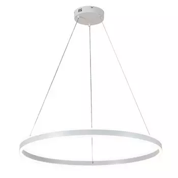Светильник подвесной Indigo, 14001/1P White. 1х123Вт, LED, 4680Лм, 3000-5700К, пульт ИК, 800х800х100/1240 мм, цвет белый