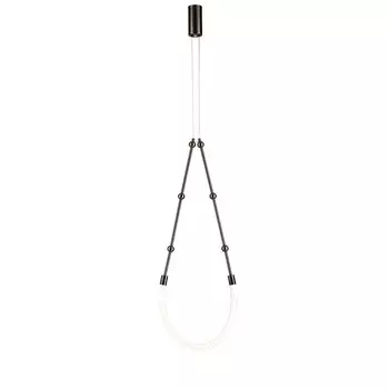 Светильник подвесной Indigo, 14010/1P Chrome. 1х13Вт, LED, 990Лм, 3000-6500К, пульт радио 2.4G, 398х60х мм, цвет белый