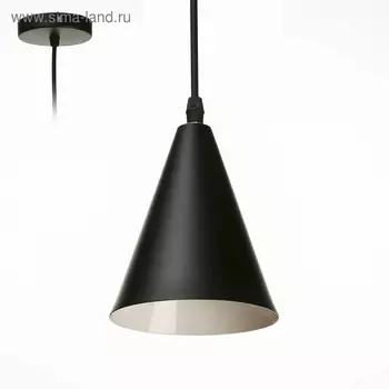 Светильник BayerLux Подвес «Конус» 140 Вт E27 черный 121216-96 см