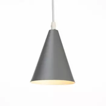 Светильник BayerLux Подвес «Конус» 140 Вт E27 серый 121216-96 см