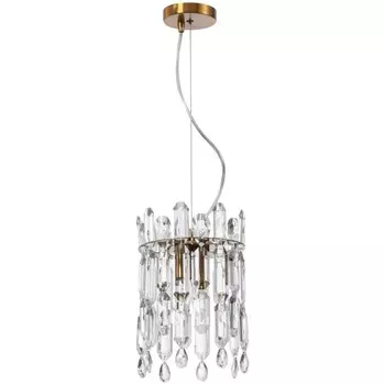 Светильник подвесной Legacy 2xE14 40Вт, размер 20x20x40-100 см, цвет бронза