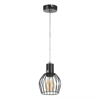 Светильник подвесной «Лофт», 125 Вт Е27, чёрный, 1211611