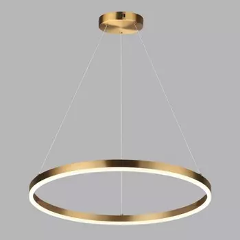 Светильник подвесной Lumion. Echo, 50Вт, Led, 600х600 мм, цвет латунь