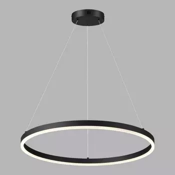 Светильник подвесной Lumion. Echo, 50Вт, Led, 600х600 мм, цвет чёрный