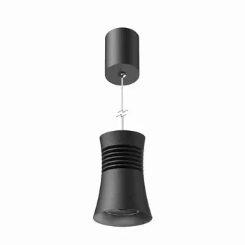 Светильник подвесной Mantra Pagoda, LED, 950Лм, 3000К, 74х74х181 мм, цвет чёрный