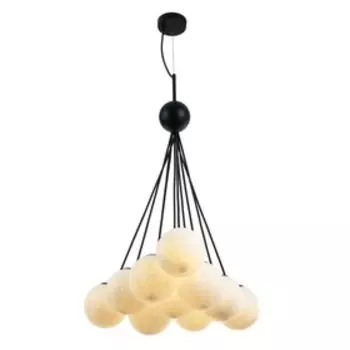 Светильник подвесной Marisa 10xE27 40Вт, размер 45x45x83,5-150 см, цвет чёрный