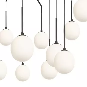 Светильник подвесной Maytoni MOD176PL-16G, 16хG9, 40Вт, 93,6х93,6х148 см, цвет золото