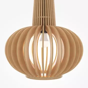 Светильник подвесной Maytoni MOD193PL-01W1, 1хE27, 40Вт, 35х35х340,5 см, цвет чёрный