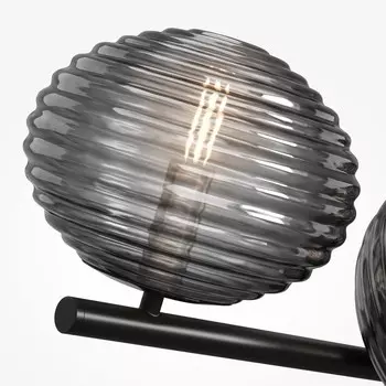 Светильник подвесной Maytoni MOD268PL-07B, 7хE14, 40Вт, 132х32х320,5 см, цвет чёрный