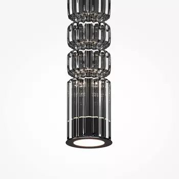 Светильник подвесной Maytoni MOD272PL-L12B3K, LED, 12Вт, 8х8х384 см, 1600Лм, цвет чёрный