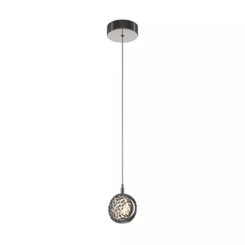 Светильник подвесной Maytoni MOD299PL-L10BC3K, LED, 10 Вт, 140х130х3180 мм, 1280 Лм, 3000К, чёрный