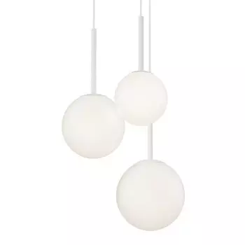 Светильник подвесной Maytoni MOD321PL-03W, 3хE14, 40Вт, 40х40х222,5 см, цвет белый