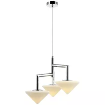 Светильник подвесной Pilze 3xG9 LED 5Вт, размер 47,5x47,5x42,5-150 см, цвет хром