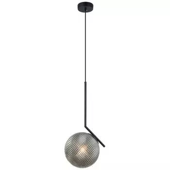 Светильник подвесной Pizano 1xE27 40Вт, размер 30x25x67,5-150 см, цвет чёрный