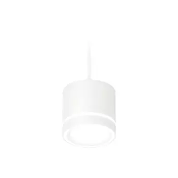 Светильник подвесной с акрилом Ambrella light, XP8110021, GX53 LED 12 Вт, цвет белый песок, белый матовый