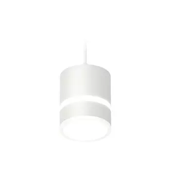 Светильник подвесной с акрилом Ambrella light, XP8110022, GX53 LED 12 Вт, цвет белый песок, белый матовый